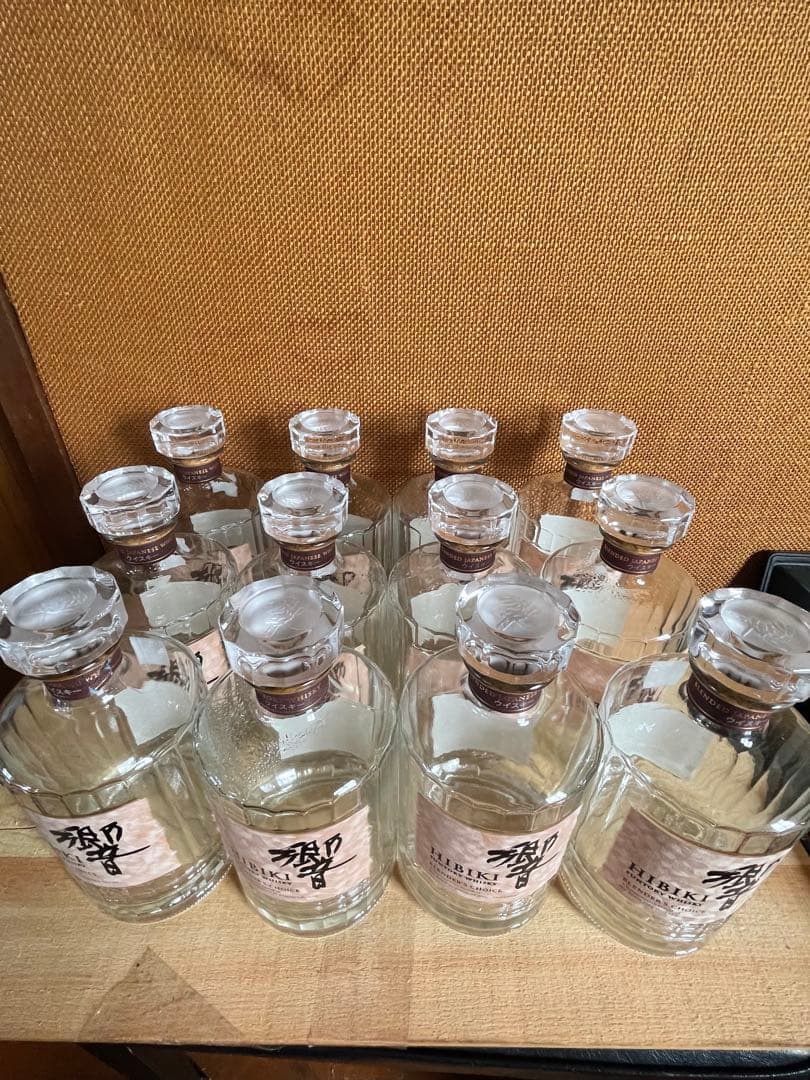 響　ブレンダーズチョイス空瓶12本　空箱