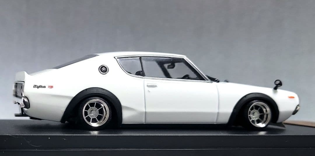 1/43　スカイライン改　ケンメリ2Dr　ハヤシ　ホイール　アルミ製　深リム