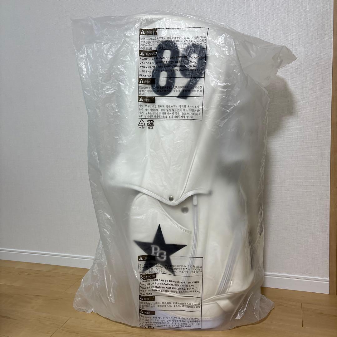 PEARLY GATES ゴルフバッグ・キャディバッグ　ホワイト　新品、未使用