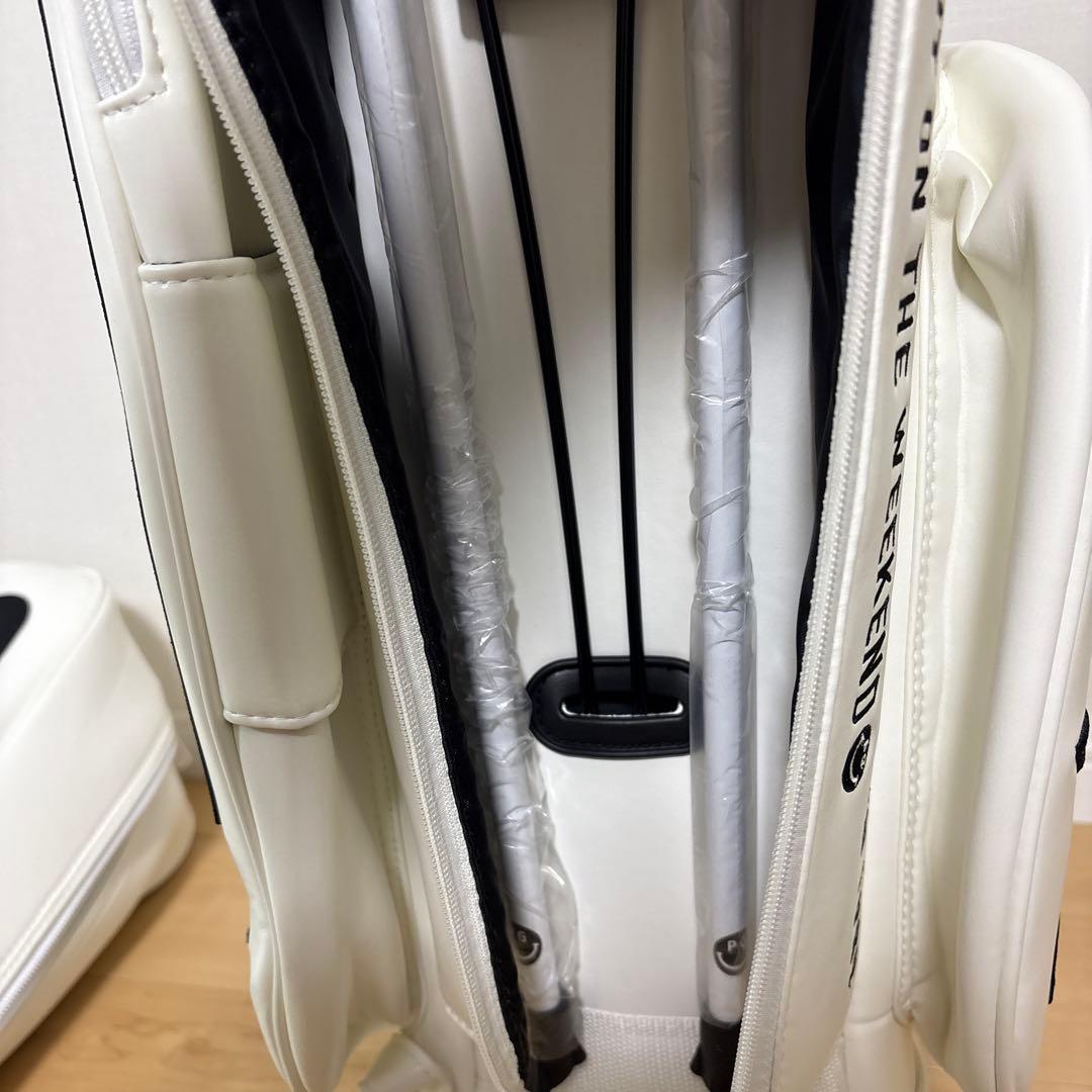 PEARLY GATES ゴルフバッグ・キャディバッグ　ホワイト　新品、未使用