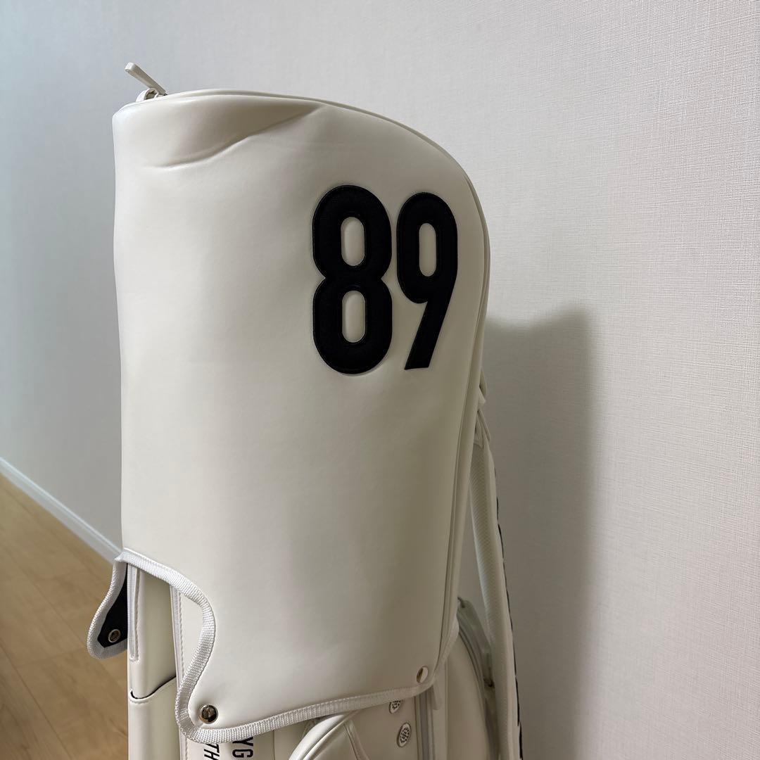 PEARLY GATES ゴルフバッグ・キャディバッグ　ホワイト　新品、未使用