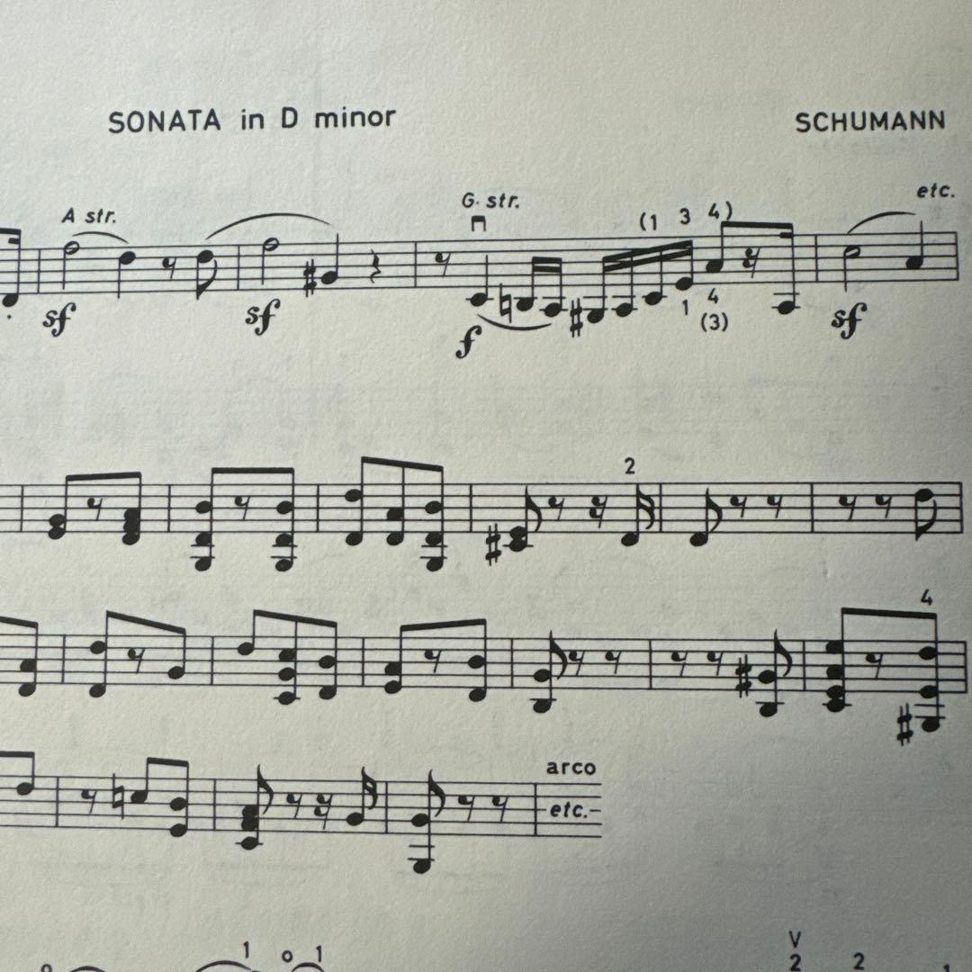 希少品　裁断済み 「ヴァイオリニストの覚え書き」　ヨーゼフ・シゲティ 著