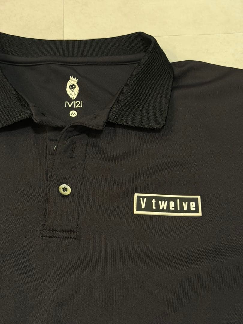 V12 メンズ ゴルフウェア ポロシャツ Mサイズ