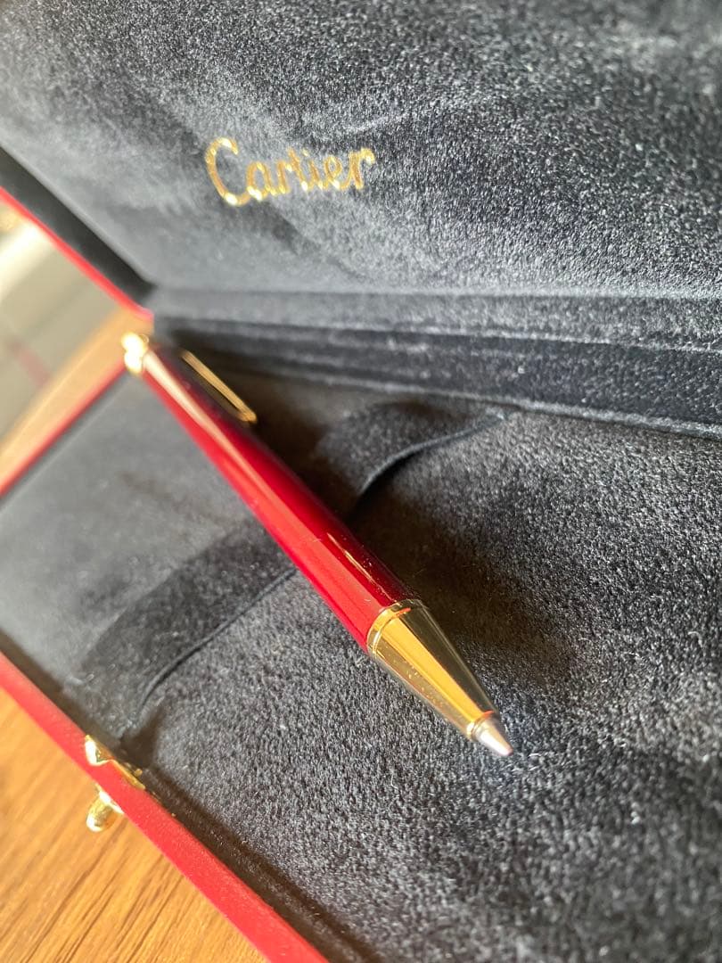Cartier 赤 ボールペン 本体