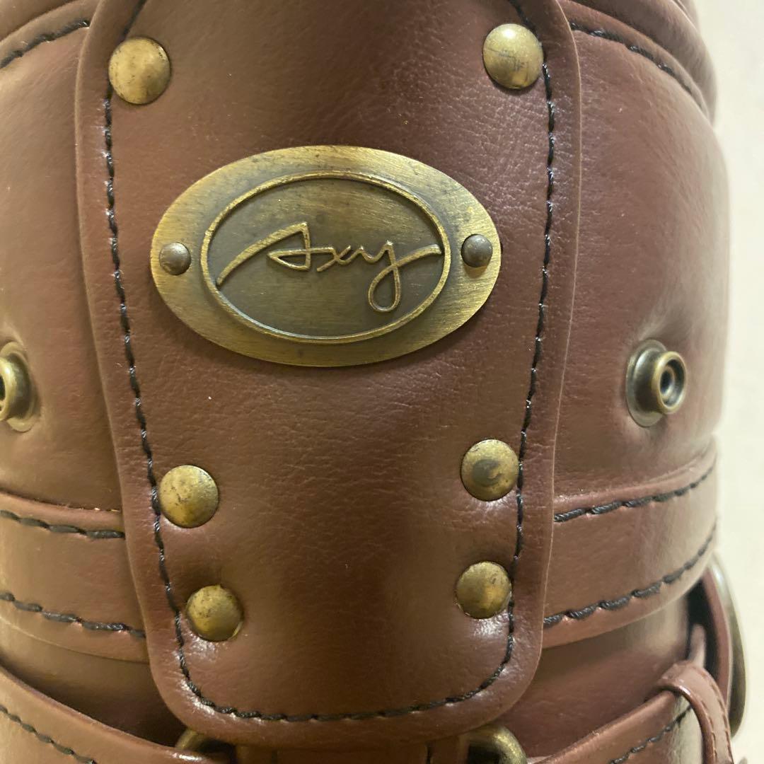 【美品】ミズノ最高級ブランド グランドモナーク キャディバッグ&ロゴ入り傘