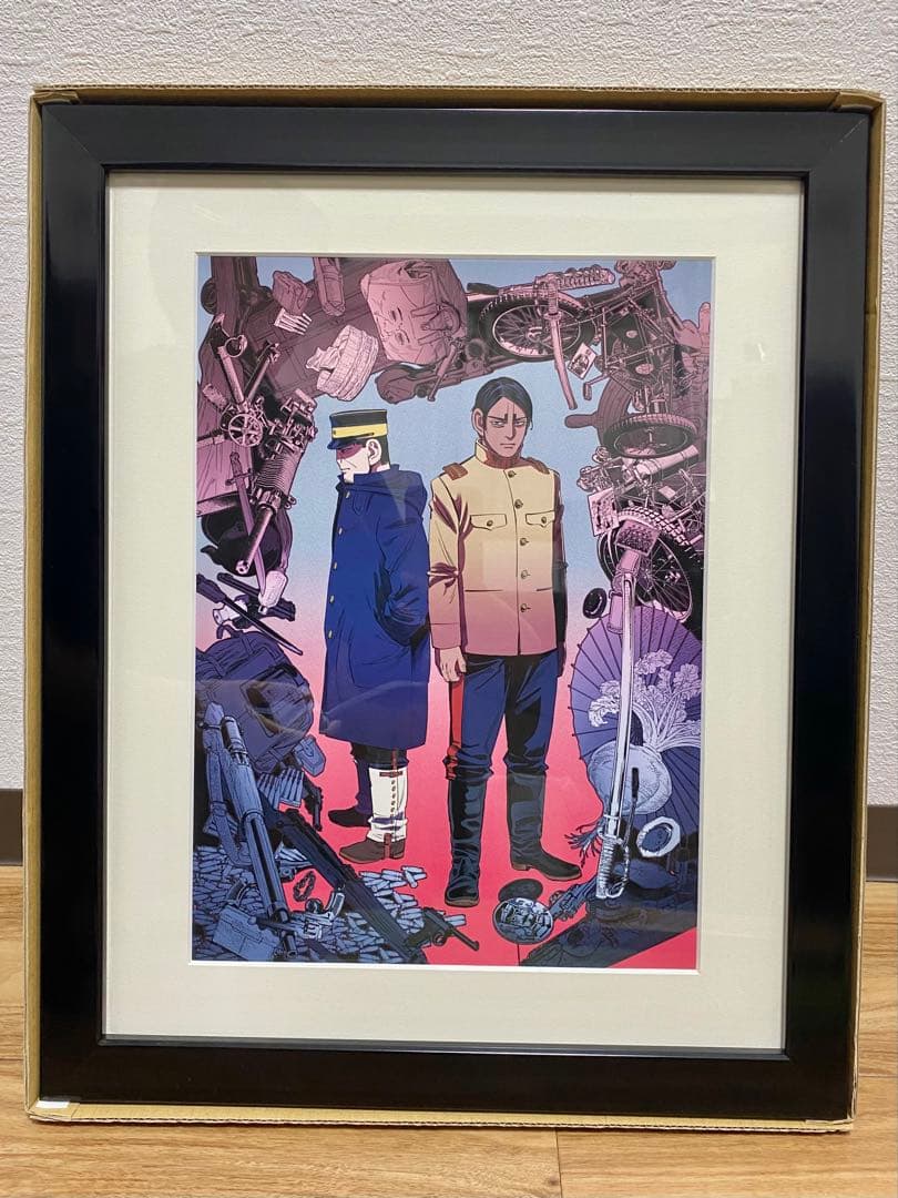 ゴールデンカムイ額装高精細デジタルカラー鯉登音之進月島基