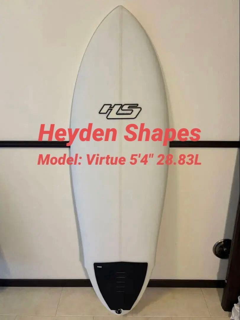 【超美品】HAYDENSHAPES Virtue 5'4\