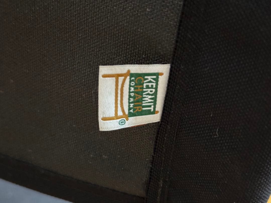 美品カーミットチェア　ブラック