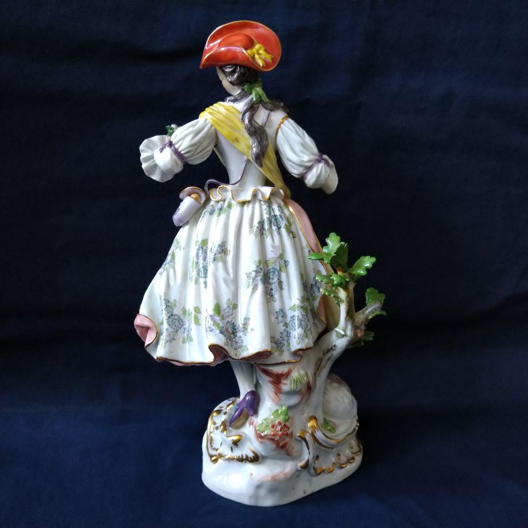 ✤マイセン(Meissen)フィギュリン『羊飼いの女性』