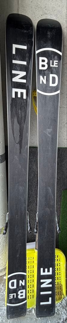 LINE BLEND スキー 板 チロリア バインディング付き