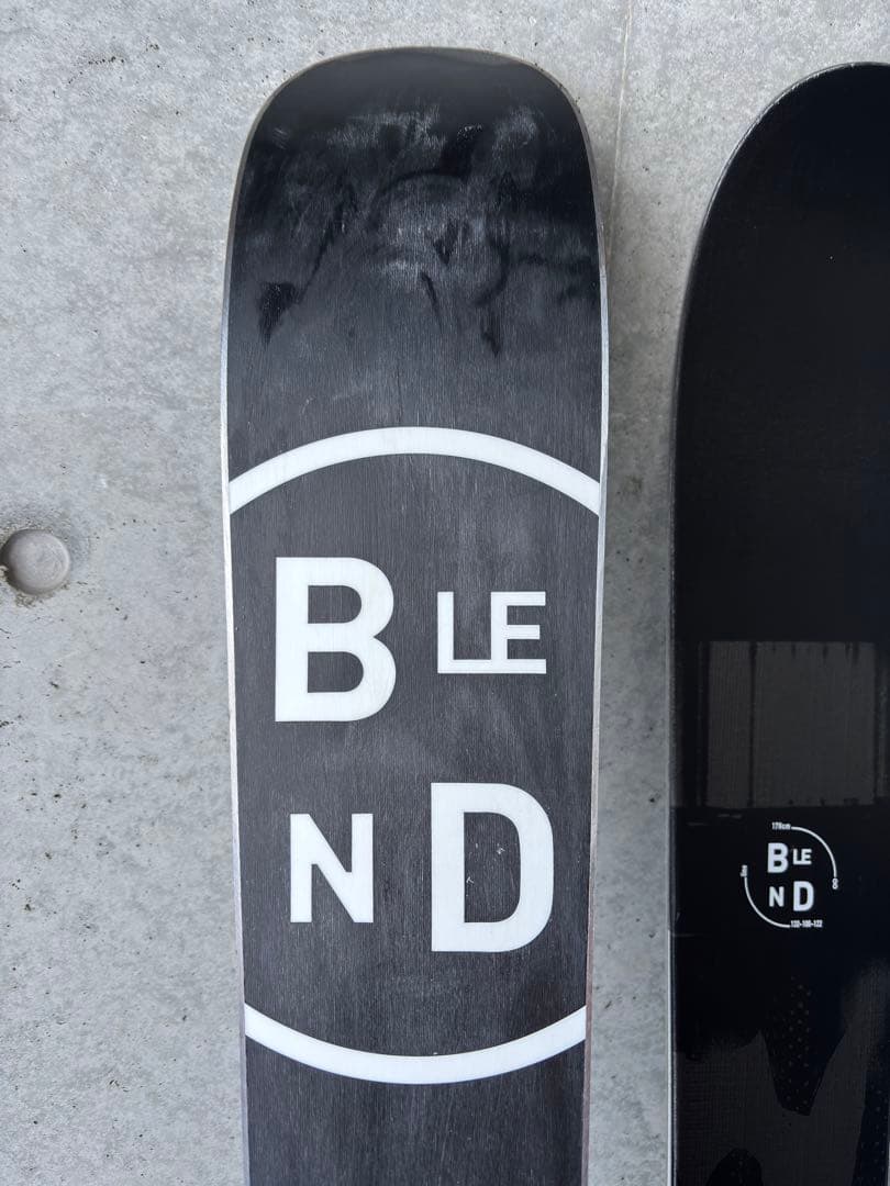 LINE BLEND スキー 板 チロリア バインディング付き