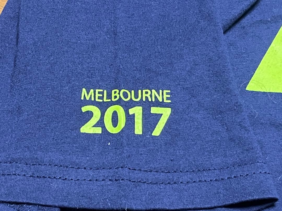 Australian Open Tシャツ ネイビー　タオル　2017年