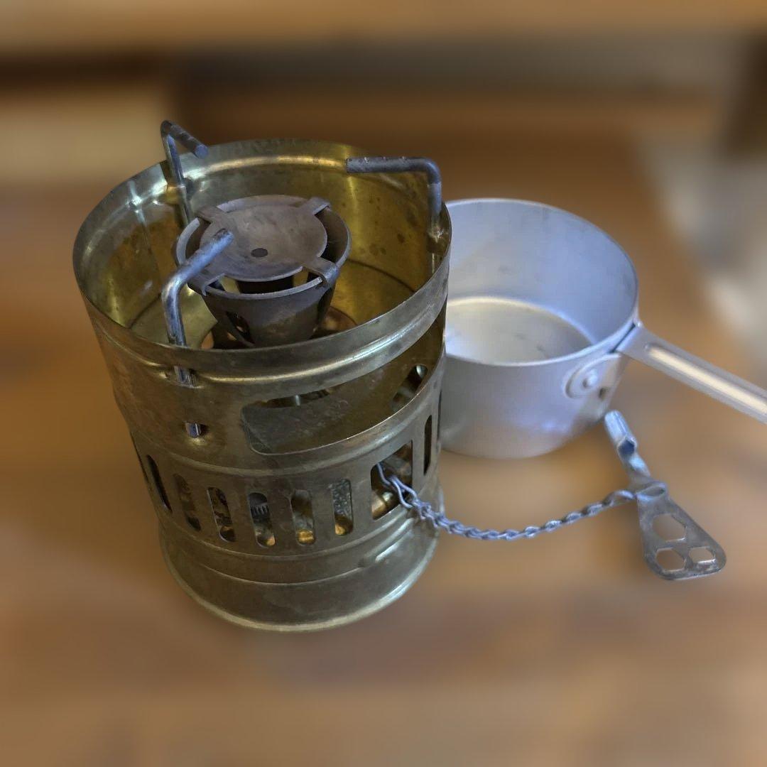 スウェーデン製　OPTIMUS（オプティマス）　真鍮ストーブ　スベア123