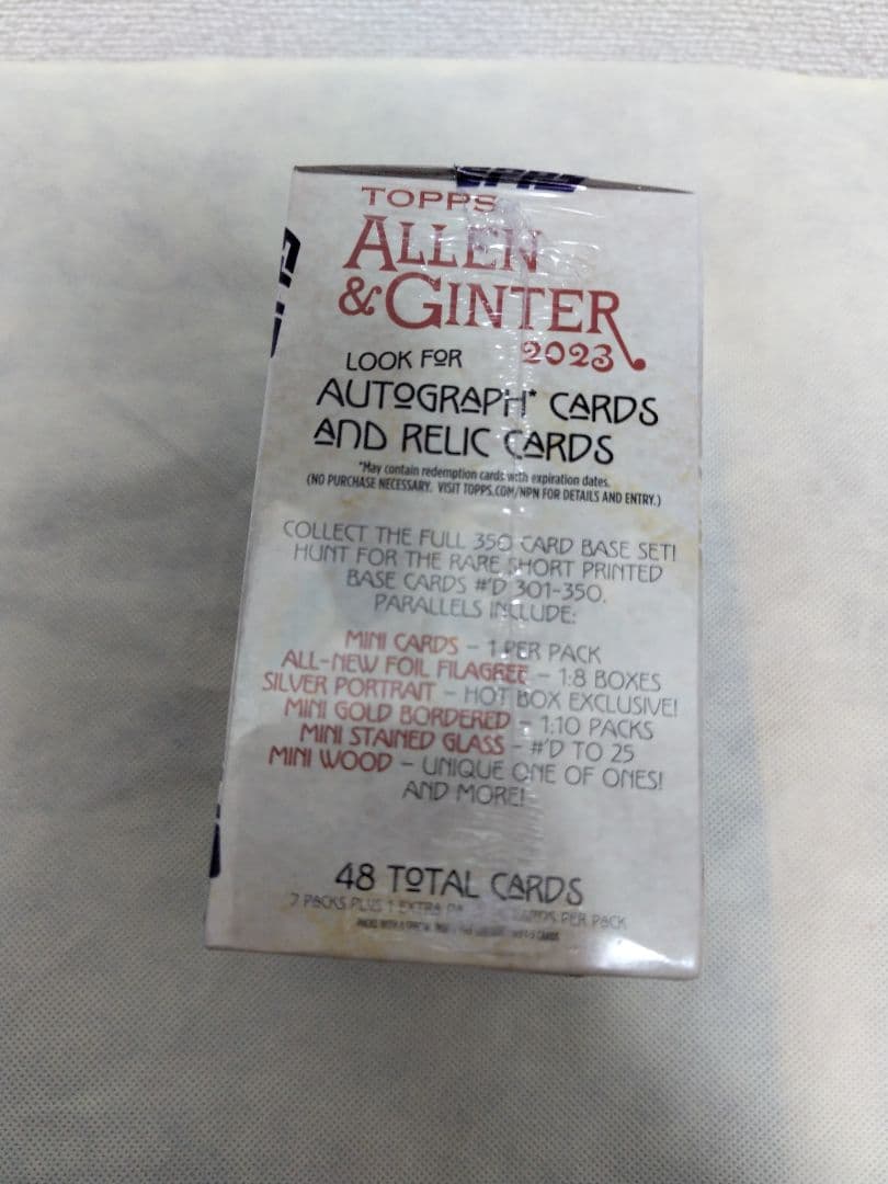 topps allen&ginter mlb 未開封box アレジン