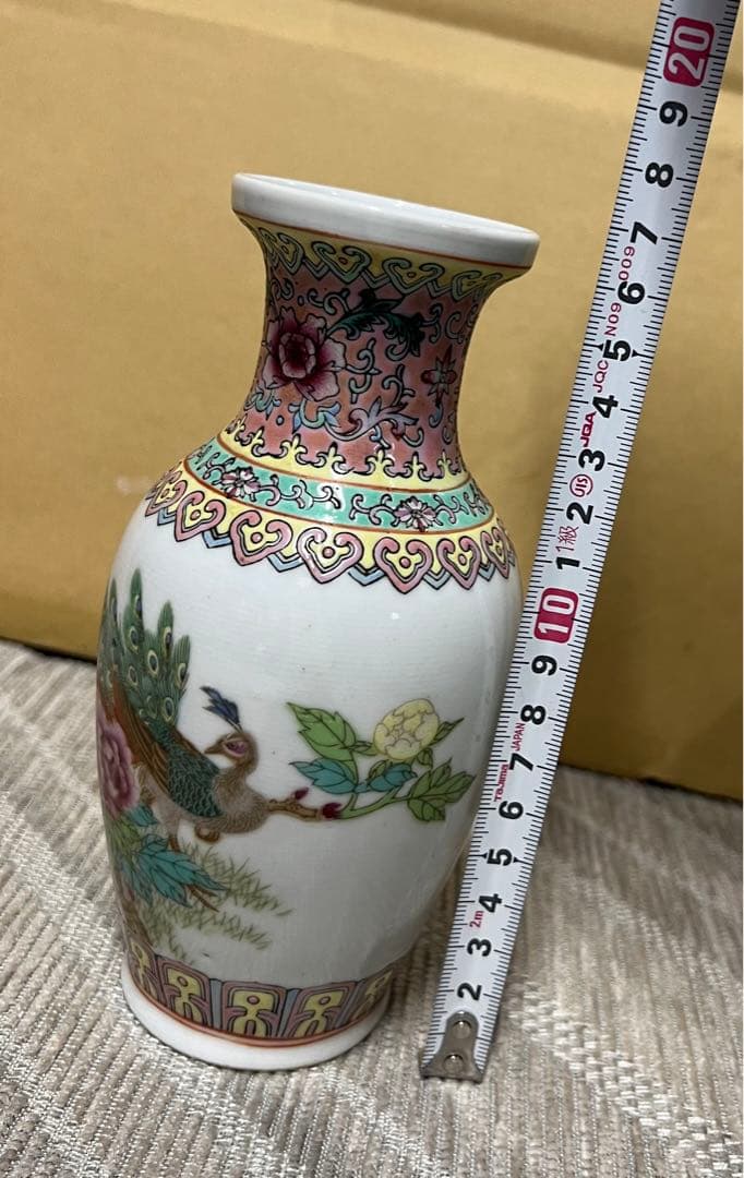 時代　中国　景徳鎮製　花瓶