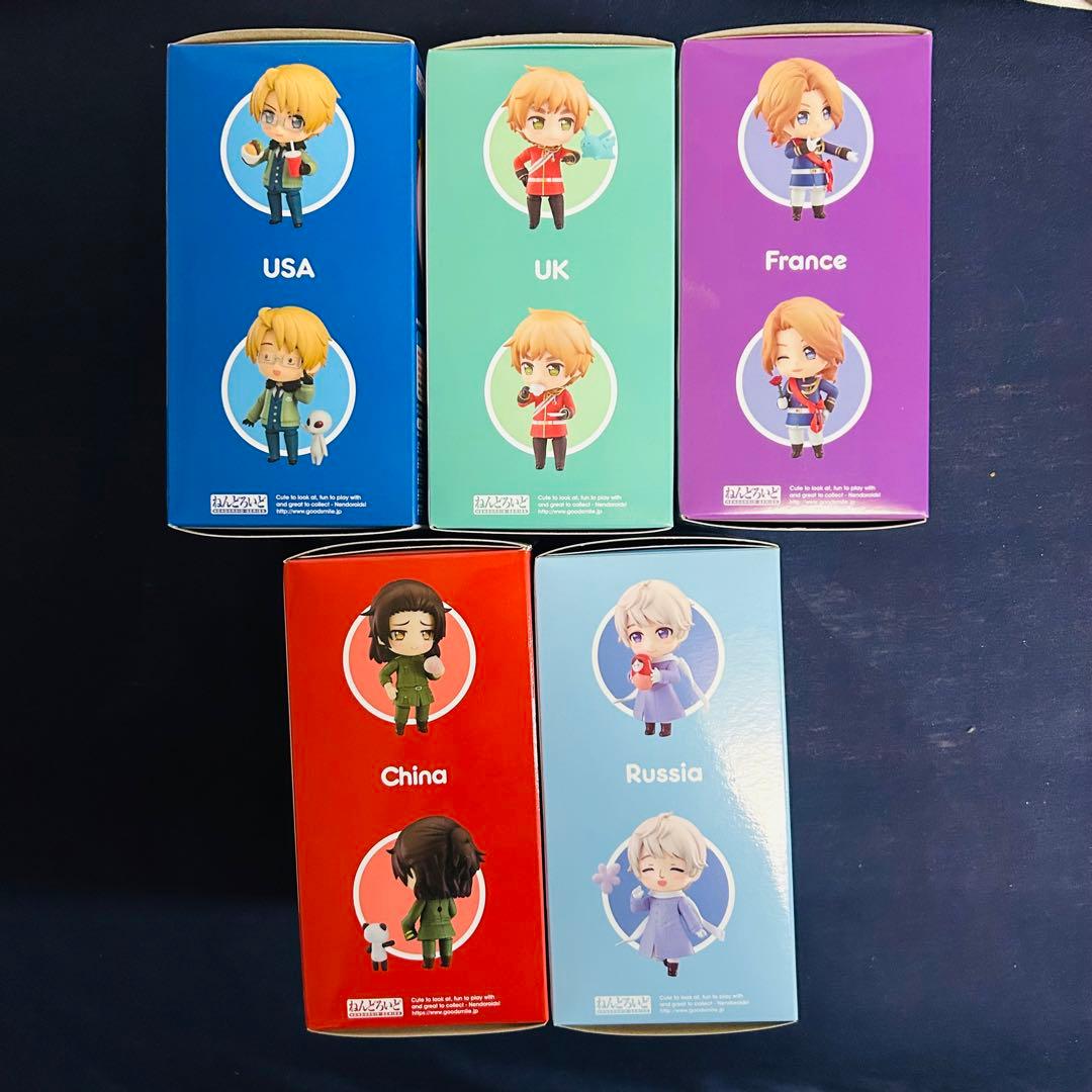 ヘタリア ねんどろいど アメリカ イギリス フランス ロシア 中国