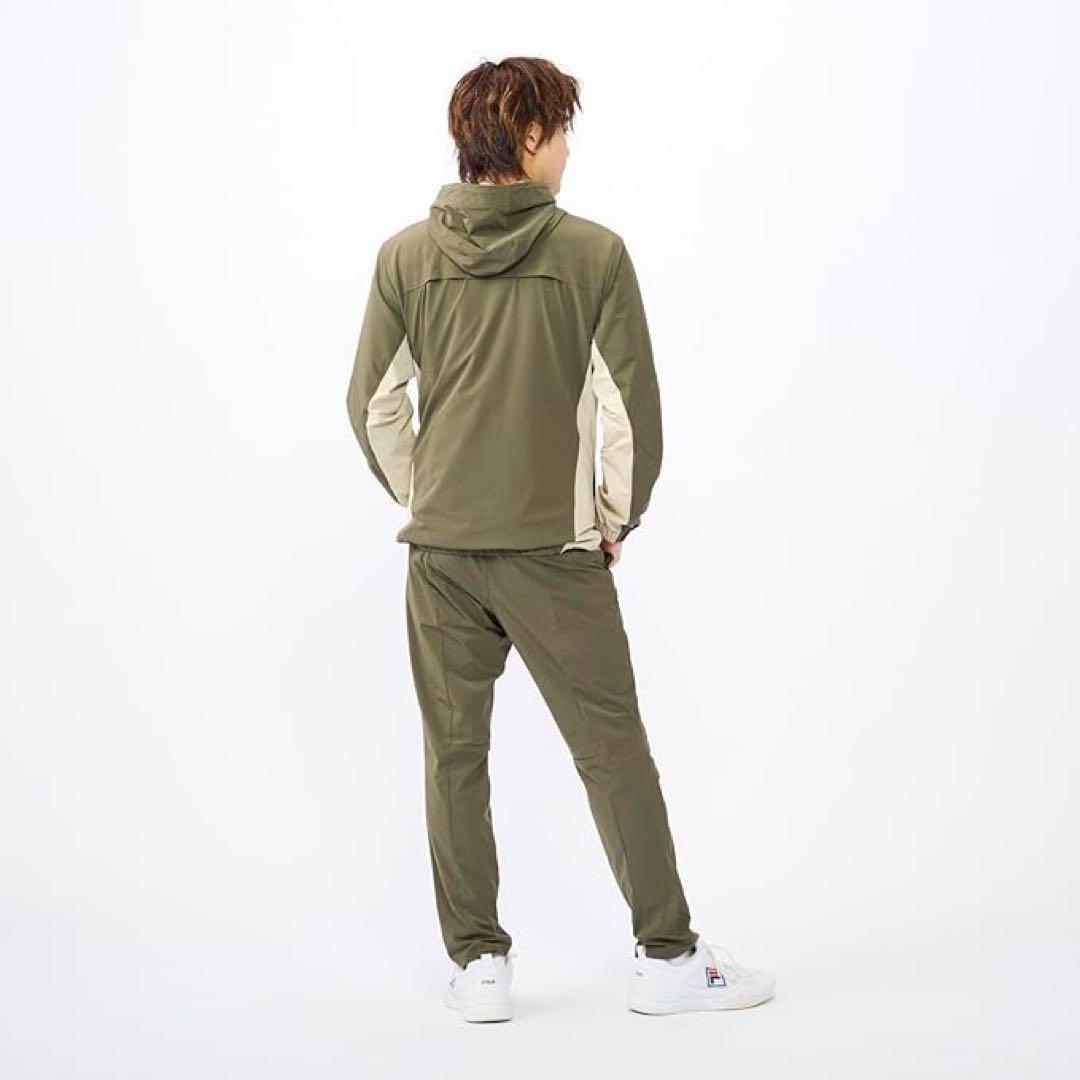 FILA フィラ テニスウェア ロングパンツ VM5635 カーキ メンズM新品