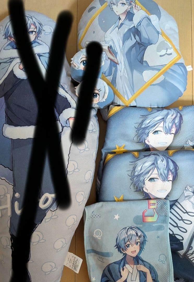 からぴち　ヒロ キャラクタークッション・タオルセット