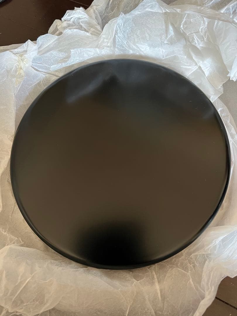 津軽塗り丸盆(ななこ塗)