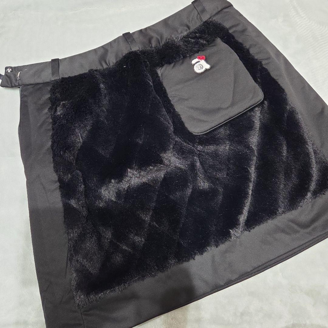 アルチビオウサギモチーフビーズ刺繍スカート