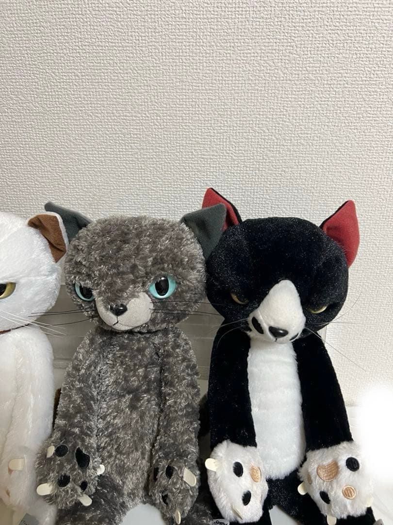 スクラッチ ぬいぐるみ MS スクラッチ 内藤デザイン、4点