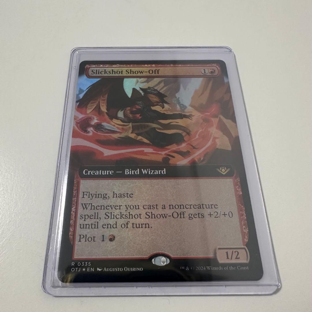 MTG/精鋭射手団の目立ちたがり/拡張アート(OTJ-BF)Foil×4