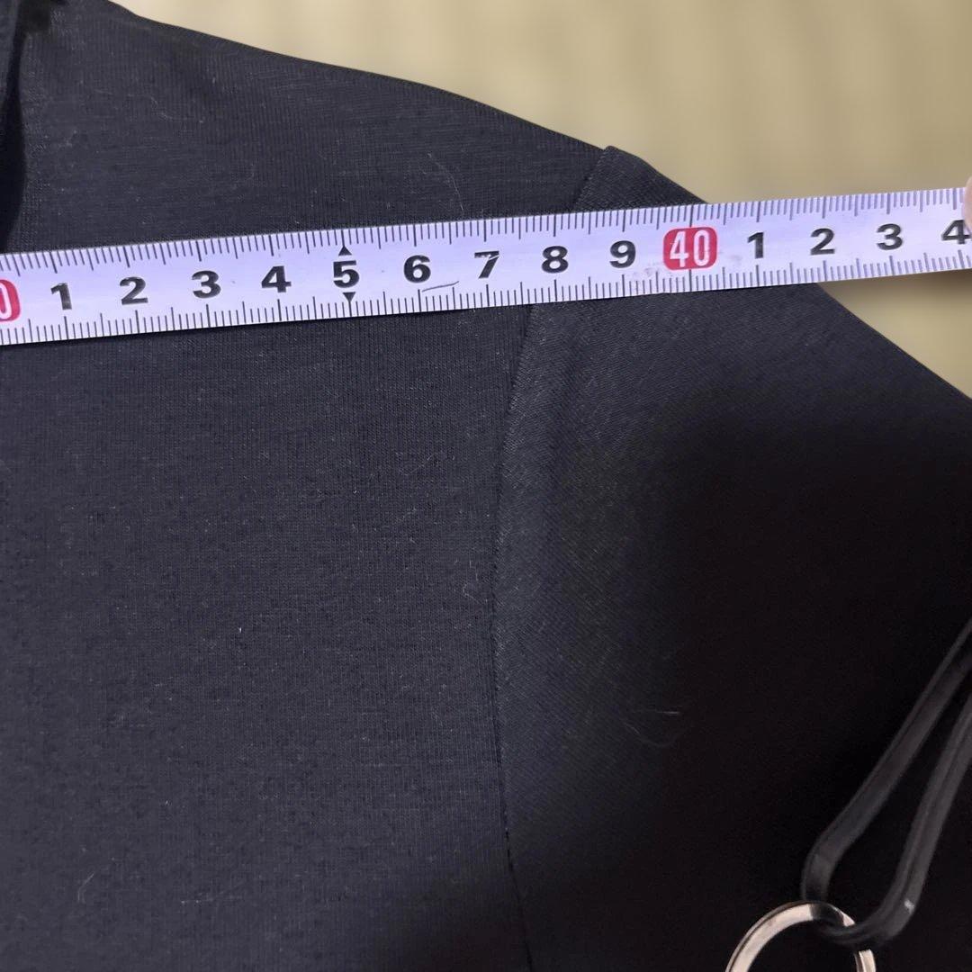 CHANEL ブラック シャツ XL ココロゴ