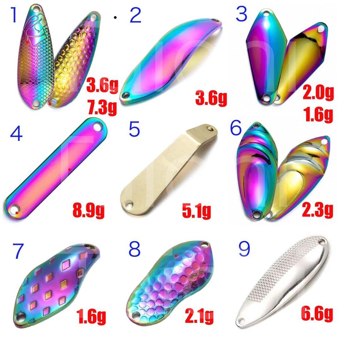 オーダーフォーム　注文専用ページ　スプーン　釣り　トラウト　渓流　管理釣り場