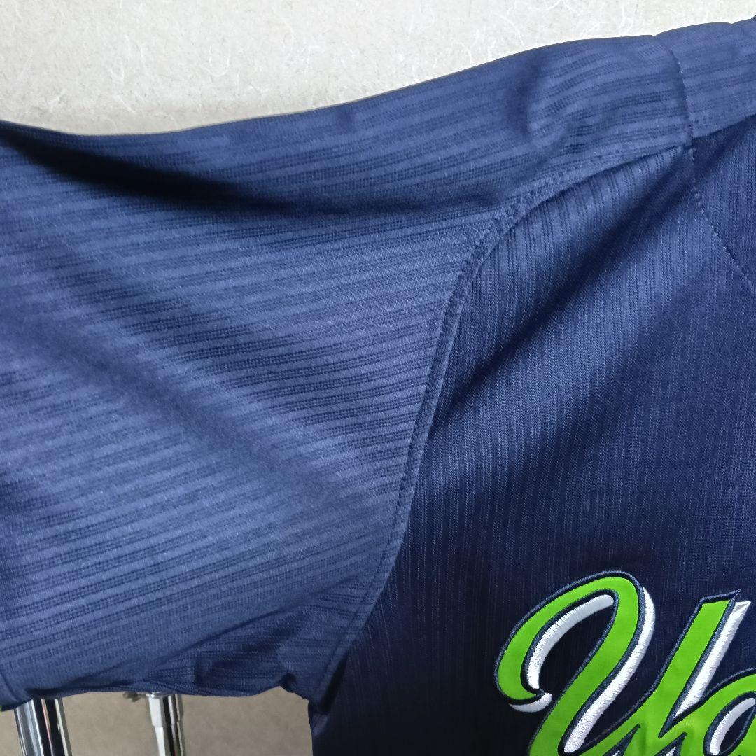 マジェスティック製 高津臣吾監督 ハイクオリティビジターユニフォーム／M