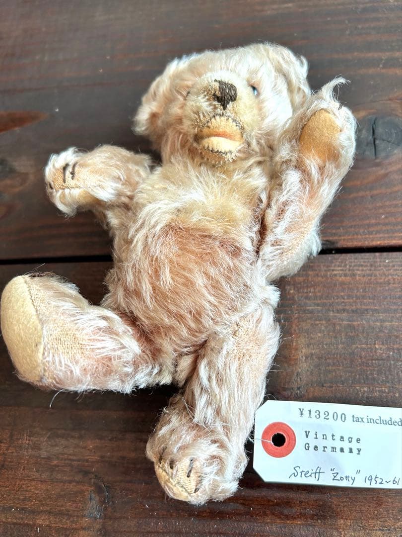 Steiff 「zotty」ヴィンテージ テディベア ぬいぐるみ