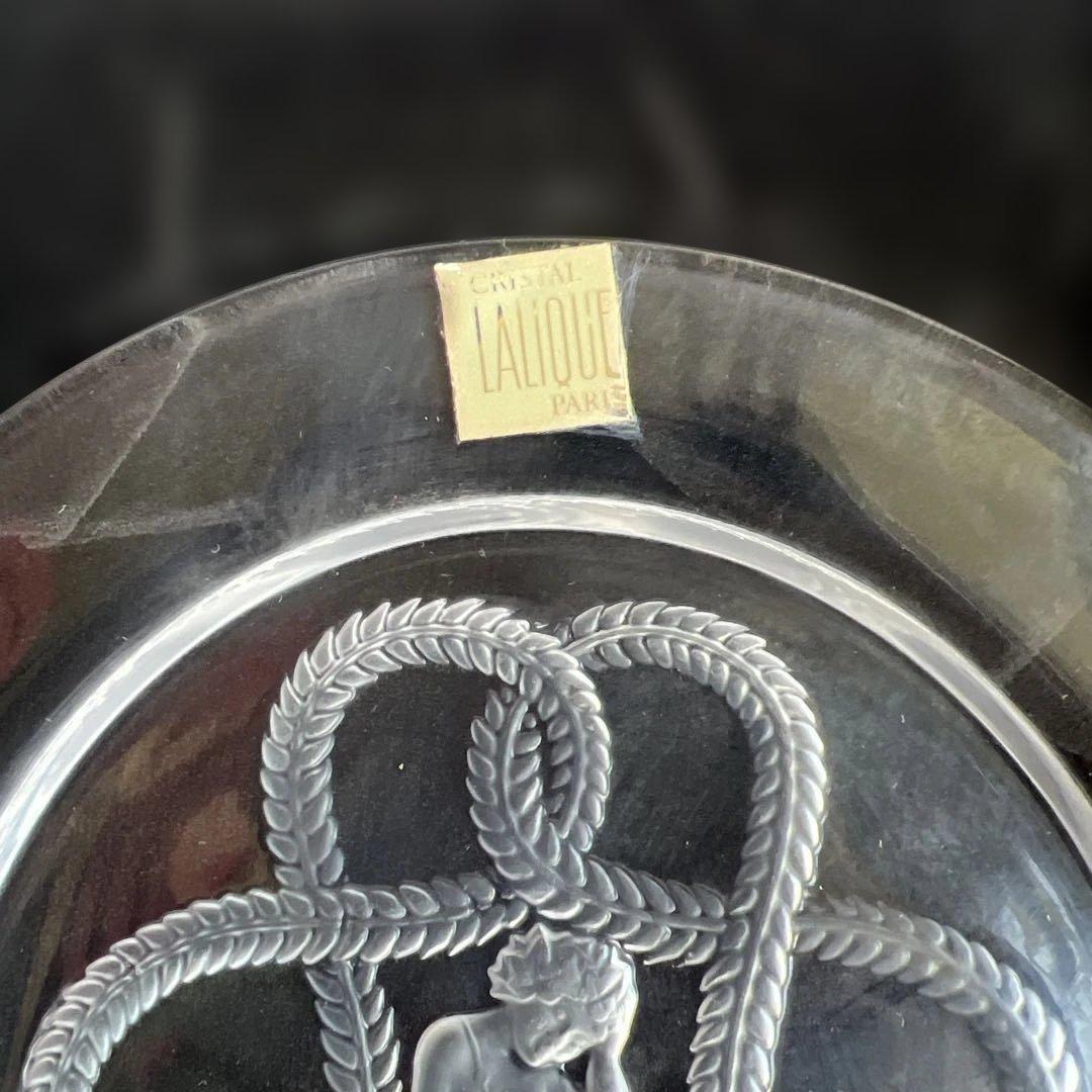 ルネ・ラリック　クリスタルガラス　お皿 2/6