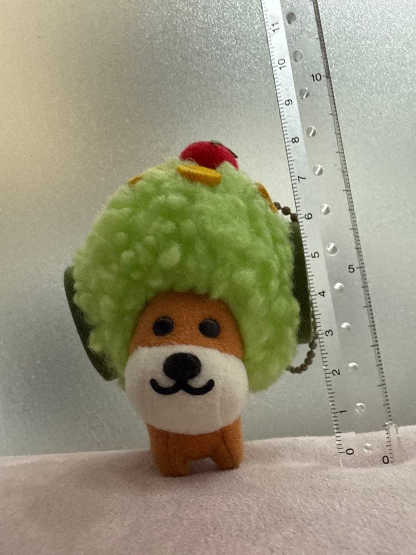 激レア♪サラダ犬　アフロ犬　コンビニエンスAFRO キーチェーン　サンエックス