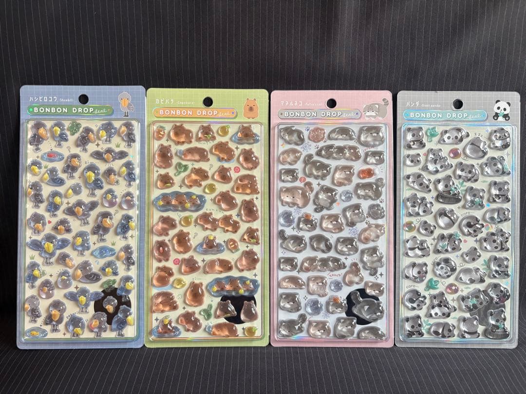 新品ボンボンドロップシール　まとめ売り クーリア サンリオ ちいかわ40枚セット