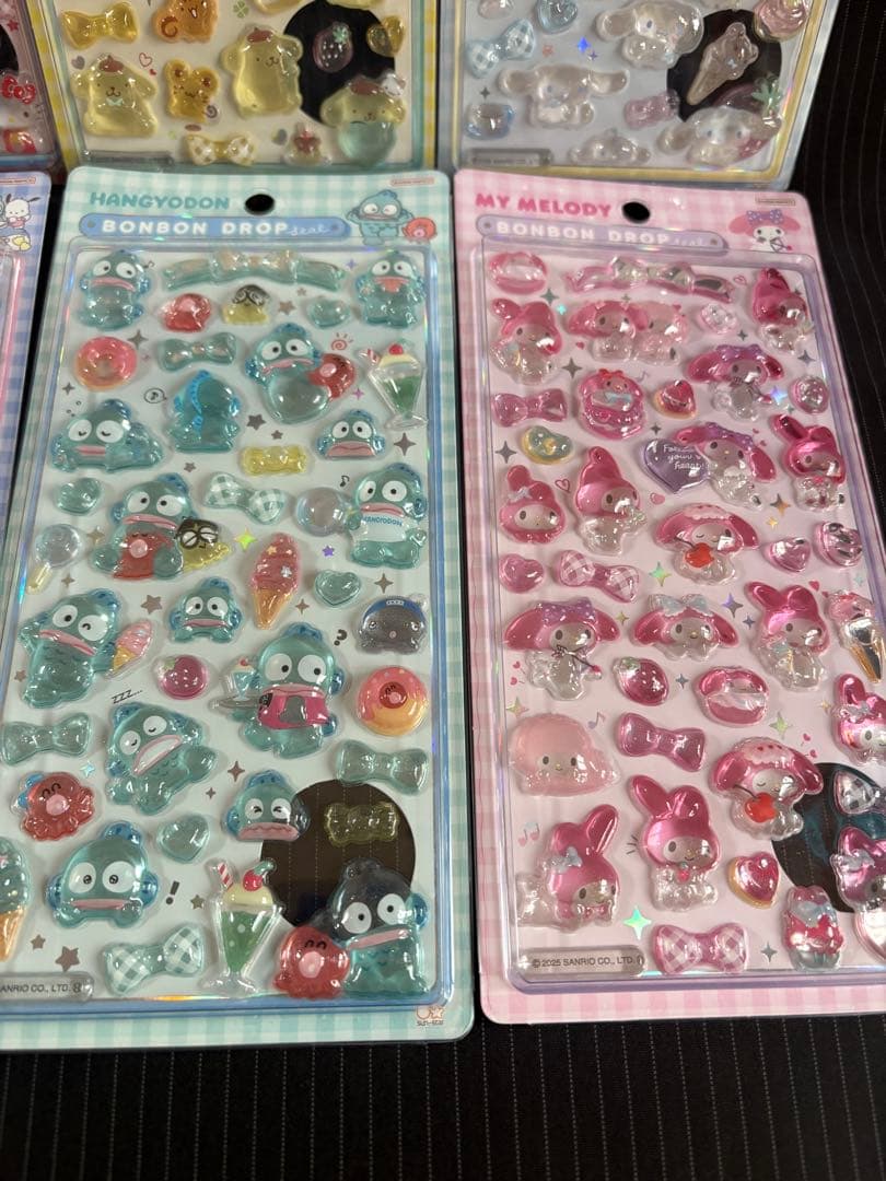 新品ボンボンドロップシール　まとめ売り クーリア サンリオ ちいかわ40枚セット