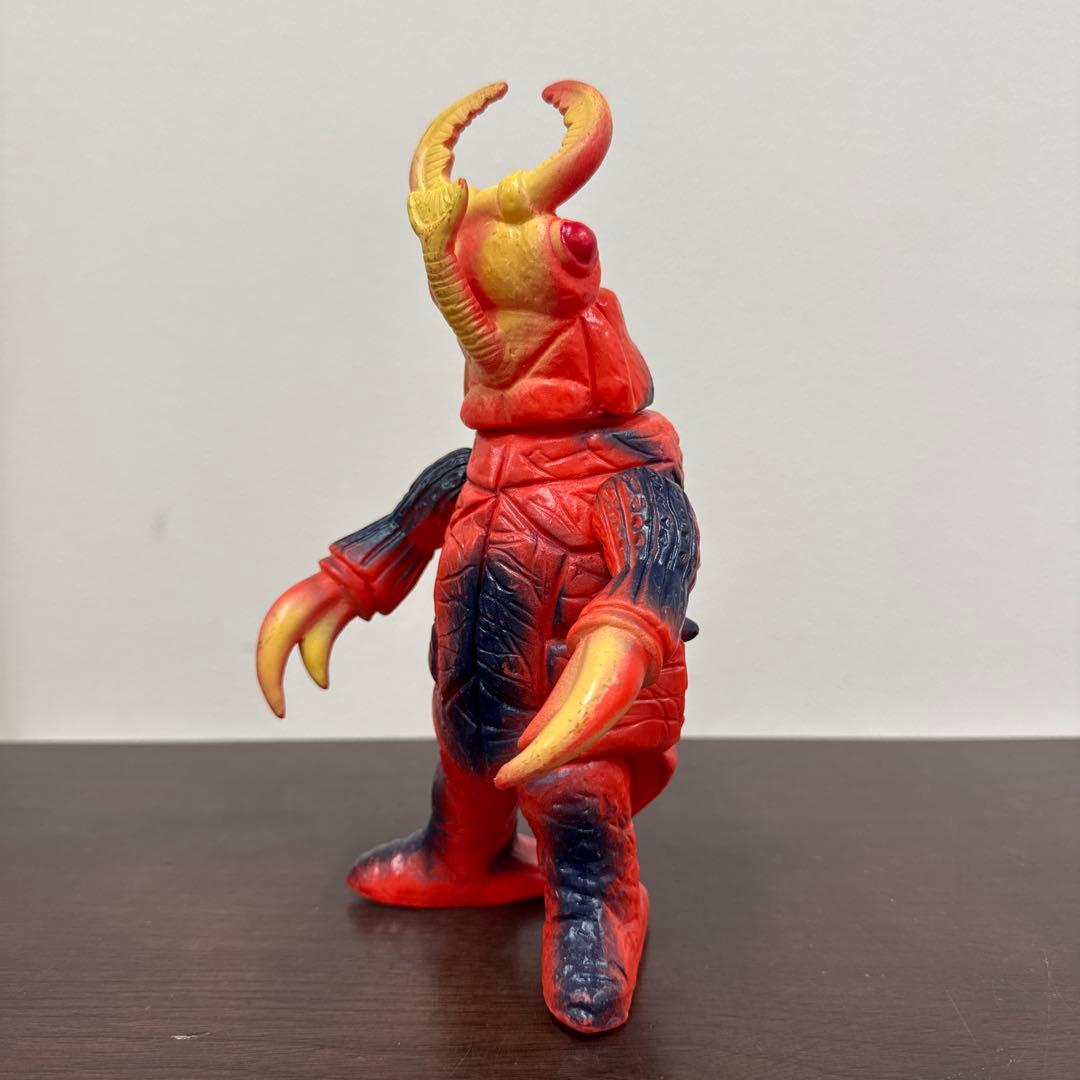 当時物　ブルマァク　怪獣　ノコギリン　ソフビ