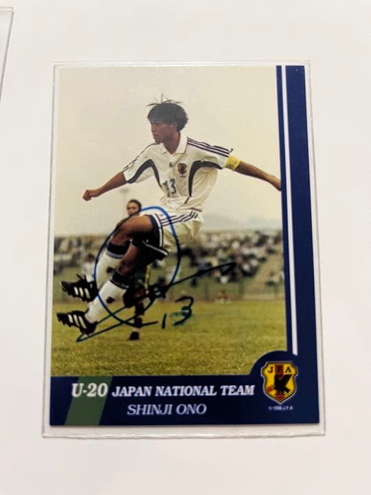 レア！！小野伸二 サッカー 直筆サインカード セット Jリーグ