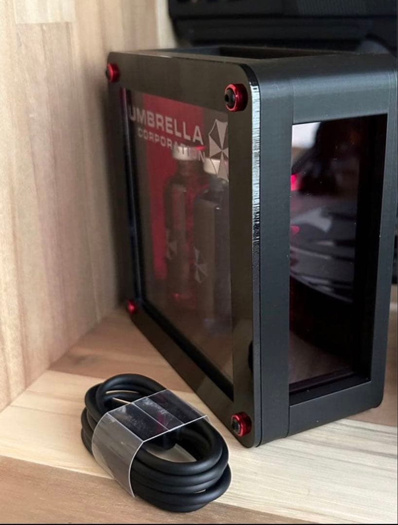 tウイルス アンプル ワクチン 点灯機能付きケース 小道具 コスプレ グッズ