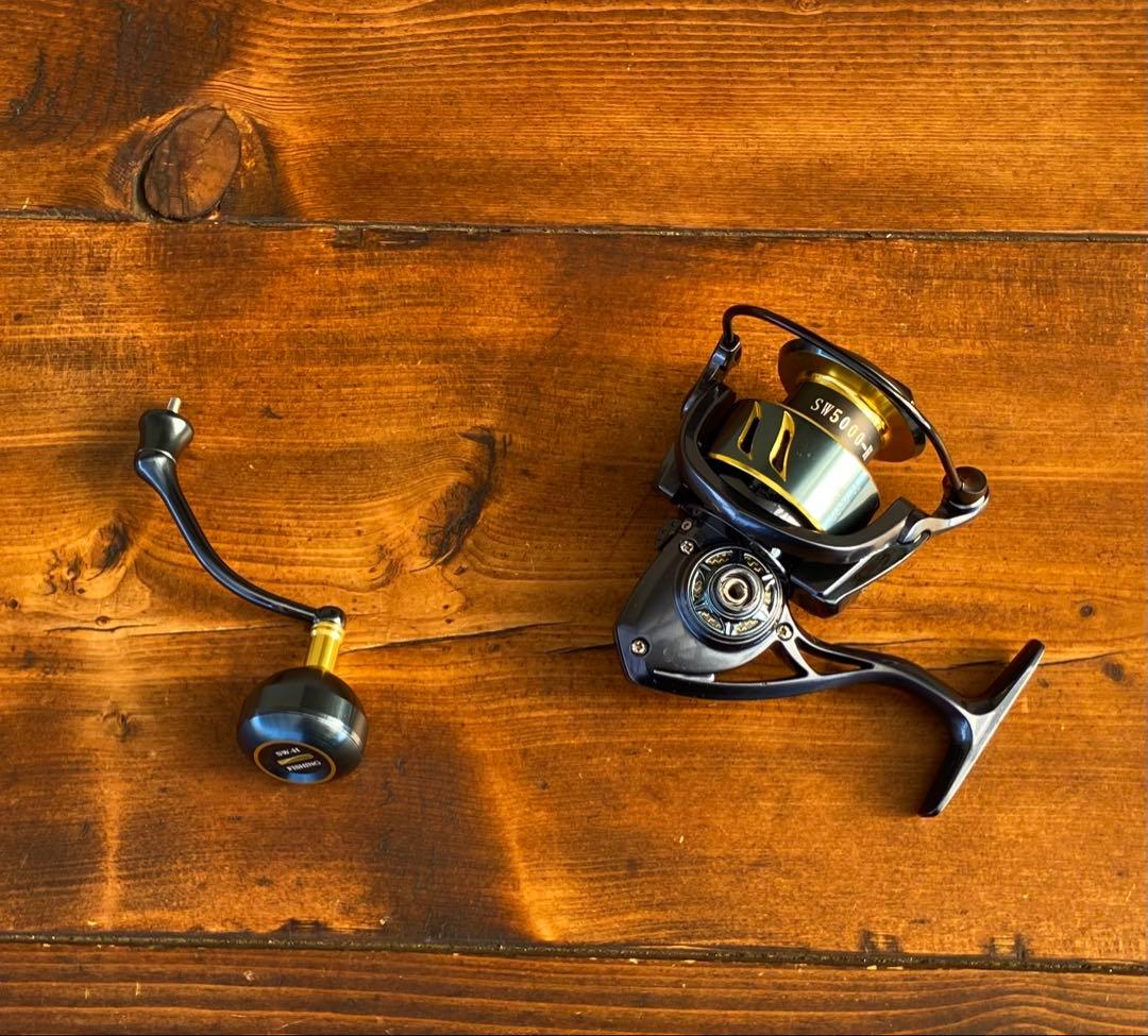 新品未使用　スピニングリール　5000番　ショアジギング　サーフ　ジギング