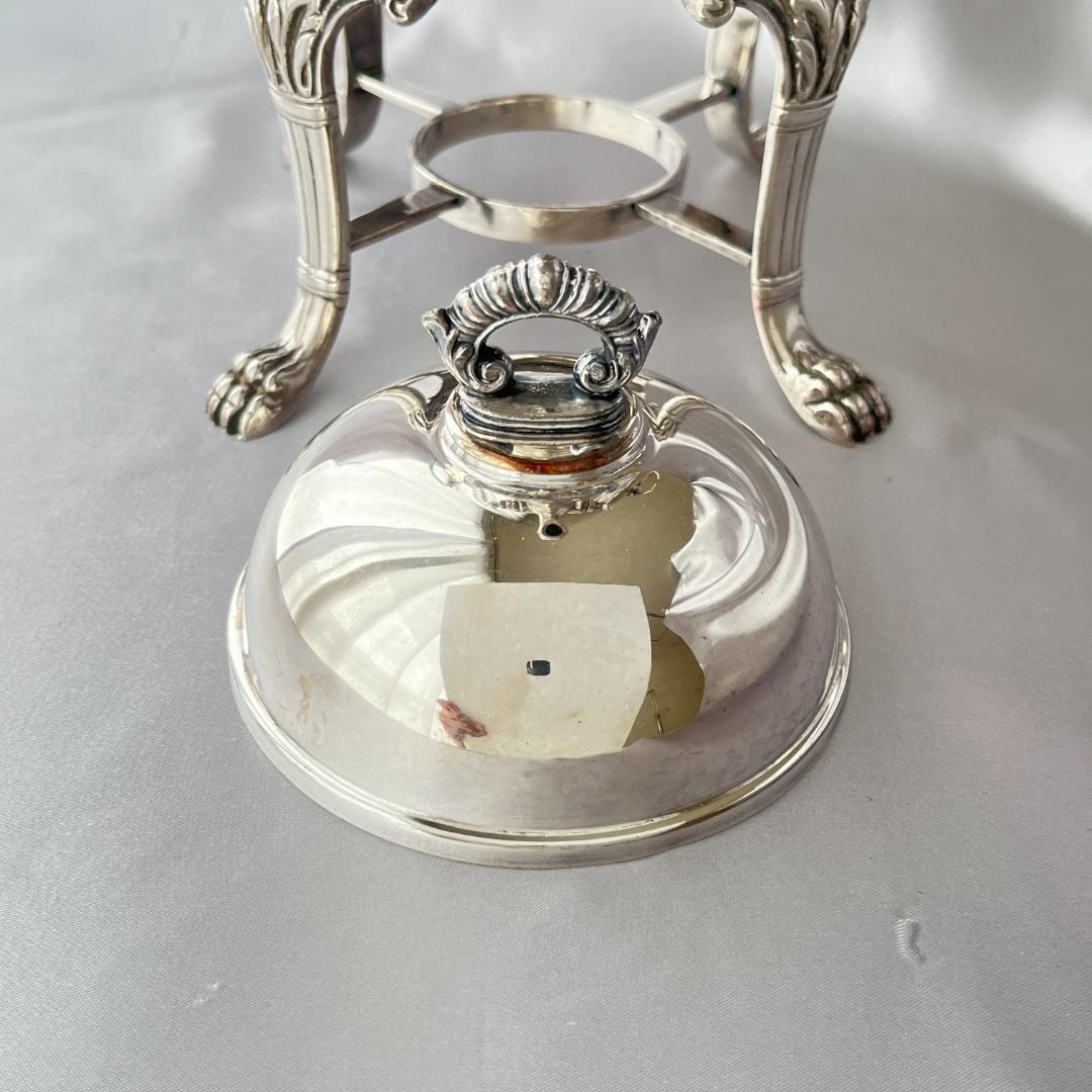 【International Silver 】ライオンのサモワール サーバー