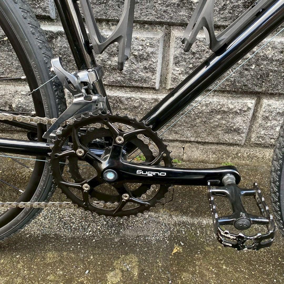 FUJI フジ feather CX+ 2019 ブラック 54 シクロ 美品