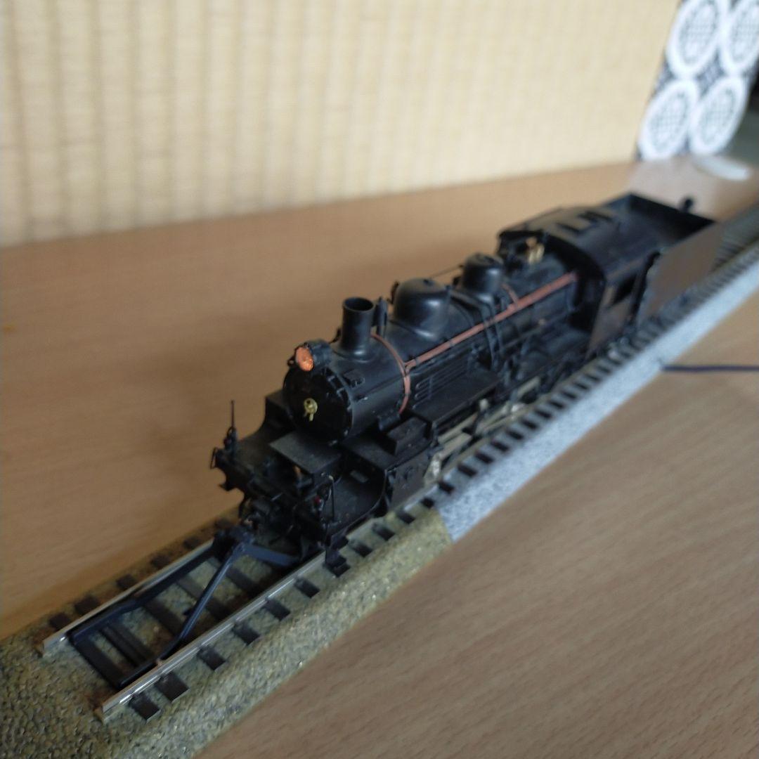 【中古・難有】HOゲージ 天賞堂 国鉄 C50形 蒸気機関車 デフ無