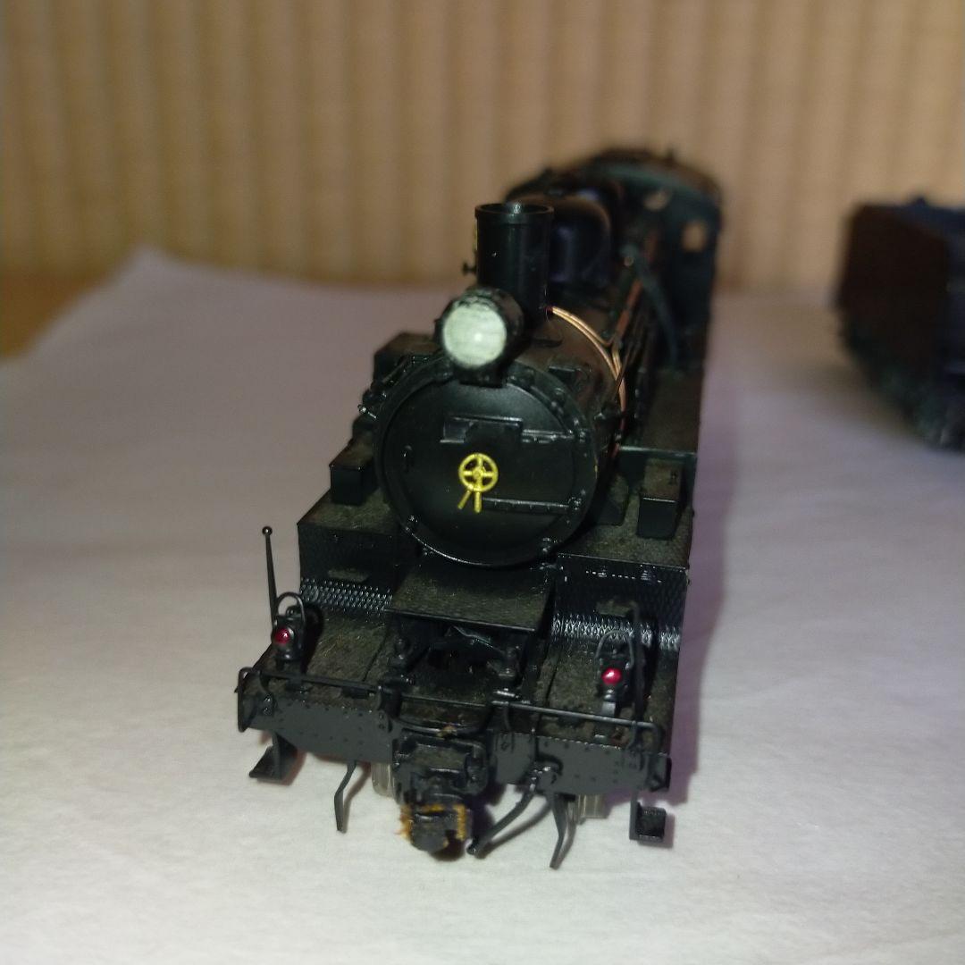 【中古・難有】HOゲージ 天賞堂 国鉄 C50形 蒸気機関車 デフ無