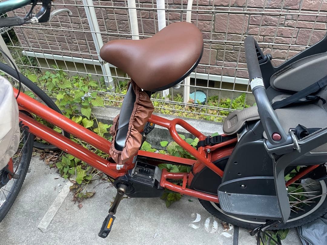 電動自転車　チャイルドシート