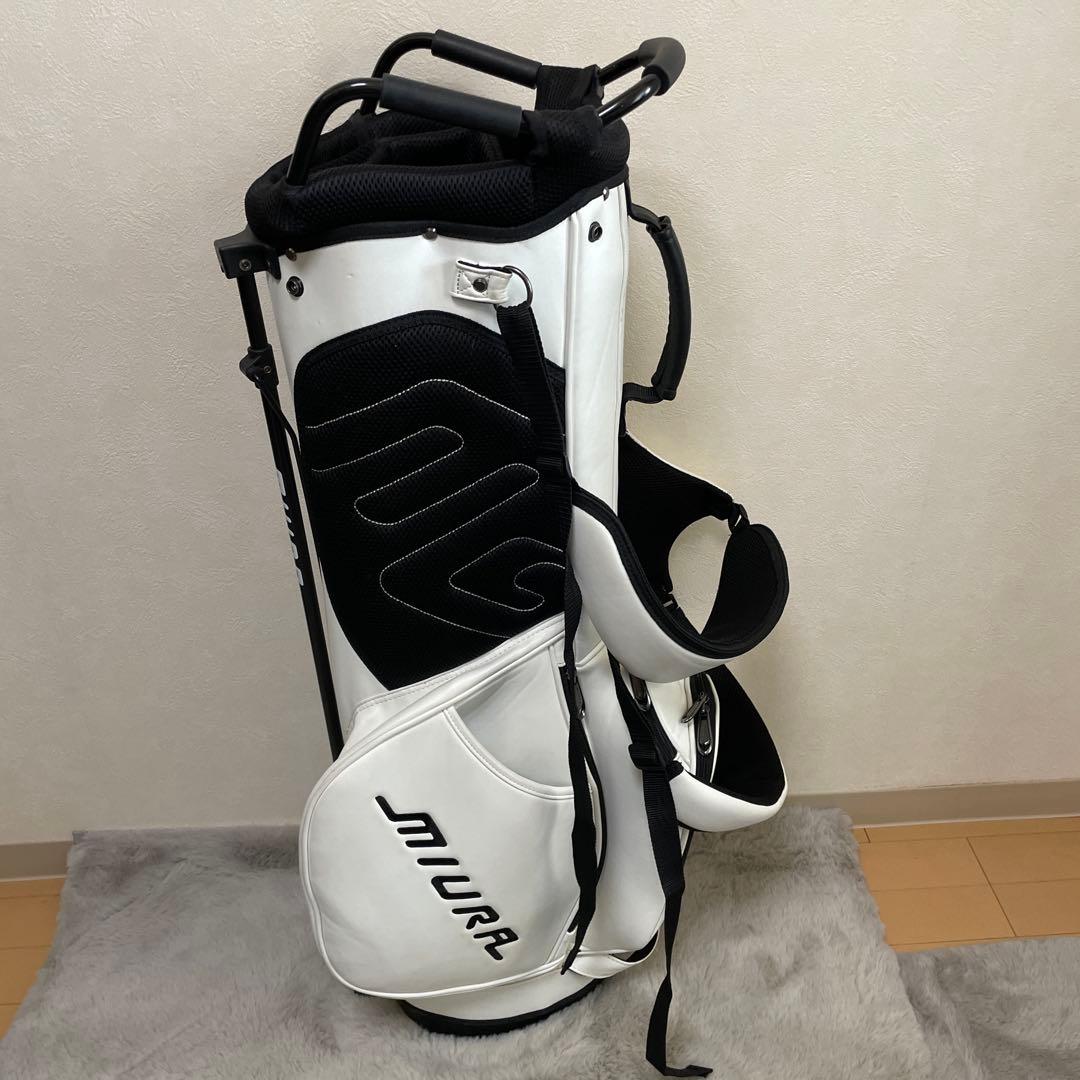 美品❗️ キャディバッグ　スタンド式　三浦技研