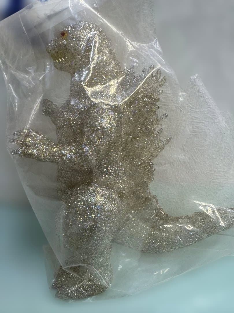 ゴジラ・ストア限定　ビオゴジ350　プラチナスパークルVer.　ゴジラ　東宝