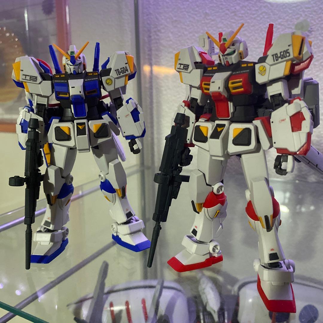 HGUC ガンダム4号機、5号機セット
