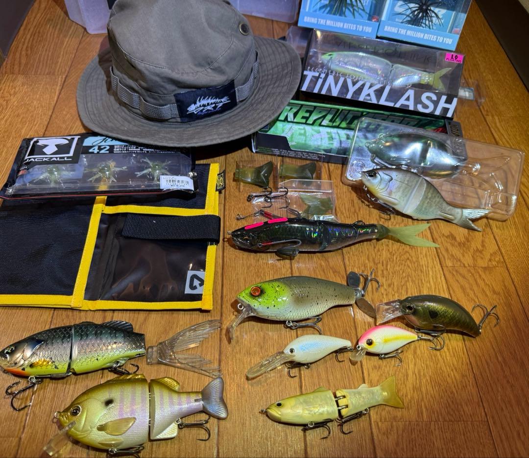 バス釣り 引退セット drt タイニーなど