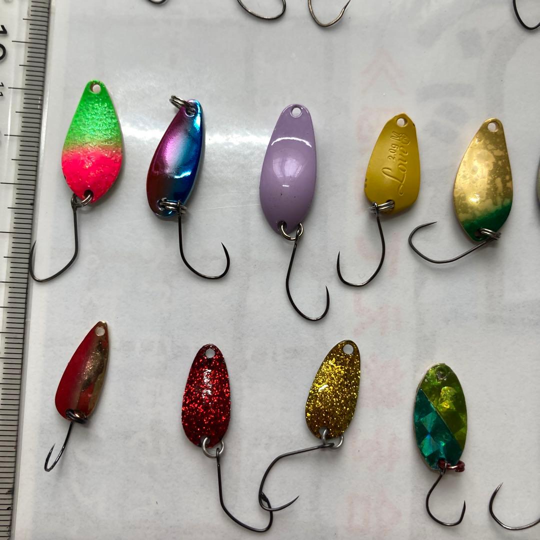 管釣りスプーン90個詰め合わせ　ブランド各種