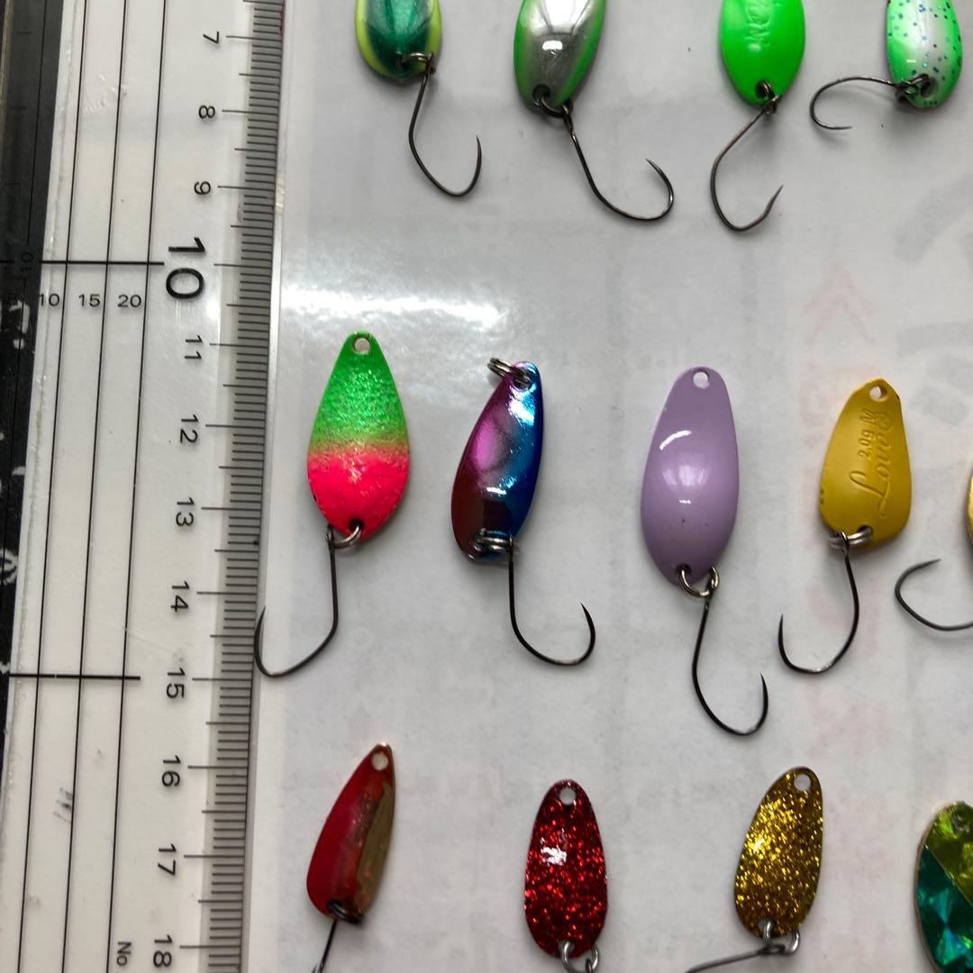 管釣りスプーン90個詰め合わせ　ブランド各種