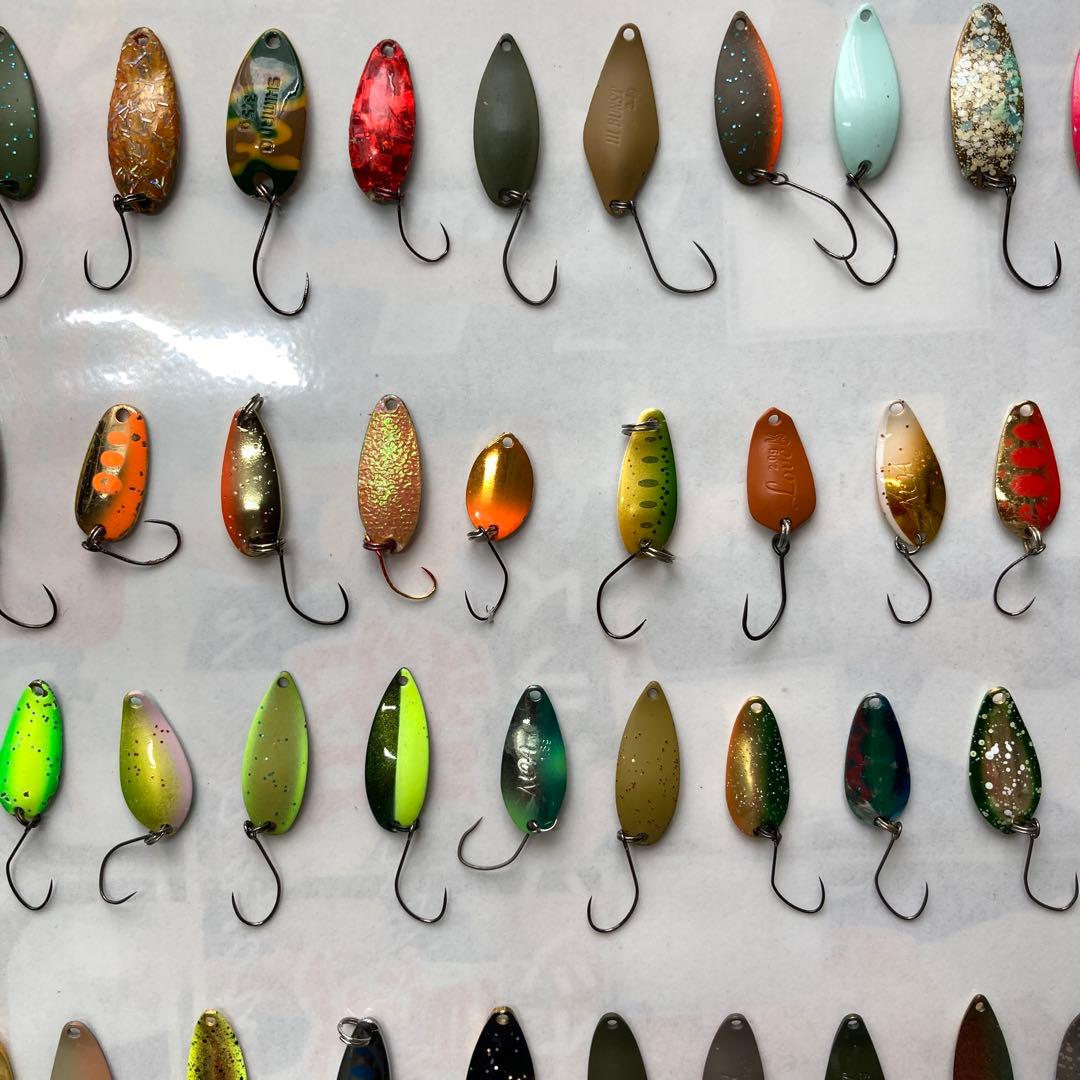 管釣りスプーン90個詰め合わせ　ブランド各種